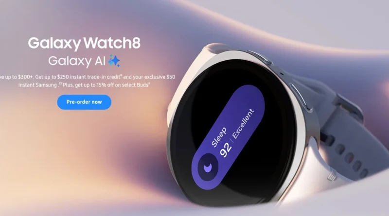 Samsung Galaxy Watch 8 Deal: $100 Off